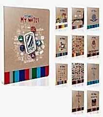 My Notes A5 Tel Dikiş PP Kapak 80 yp Çizgili