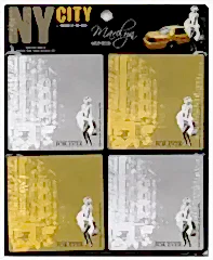 Marilyn NY City Yapışkan Notluk 4'lü Set