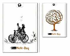 Note Bag Sketch 12x17 Tel Dikişlli 48 yp Kareli Defter