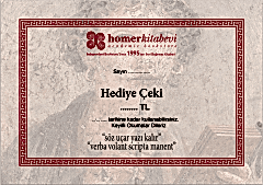 Homer Hediye Çeki