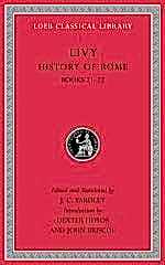 L 233 History of Rome, Volume V: Books 21-22