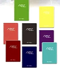 Free A4 Spiralli PP Kapak 60 yp Kareli