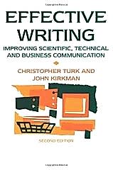 Effective Writing: Improving Scientific, Technical and Business Communication